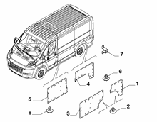 70524-010 REAR SIDE COVERING