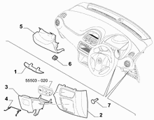 70502-050 BOOT LID COVERS