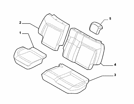 70615/04 REAR SEAT LINING 