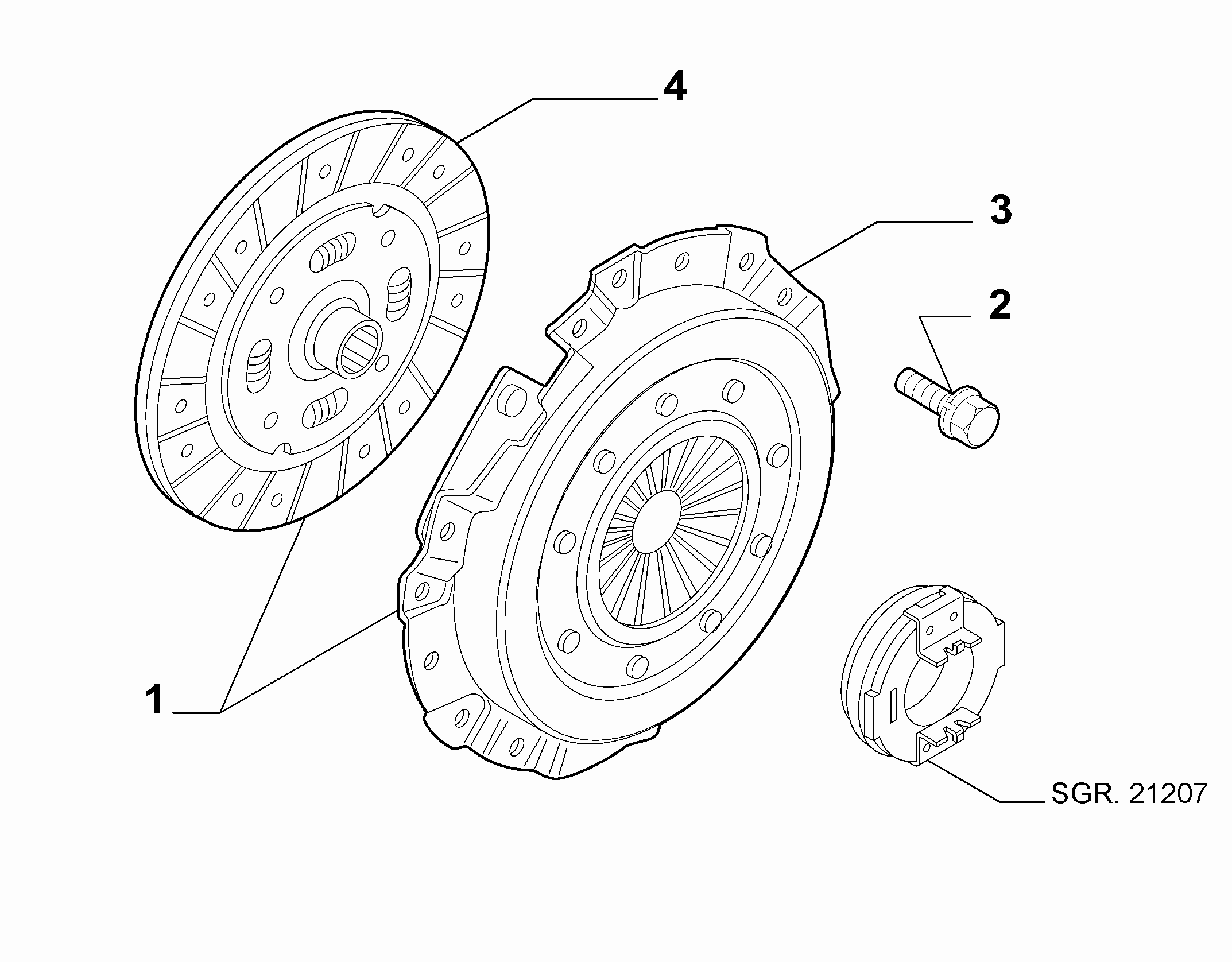 18109-010 CLUTCH KIT