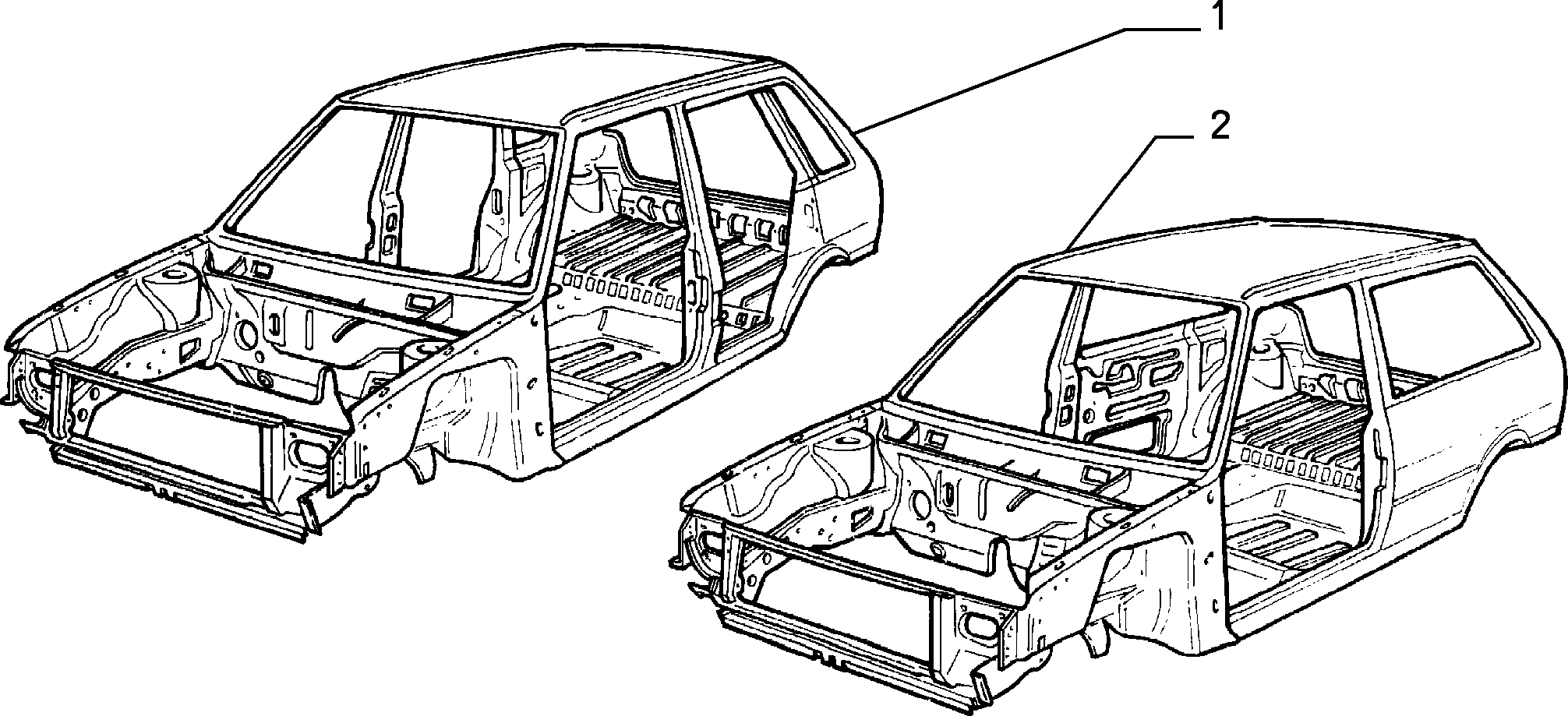 70001/00 СВАРНОЙ КУЗОВ 