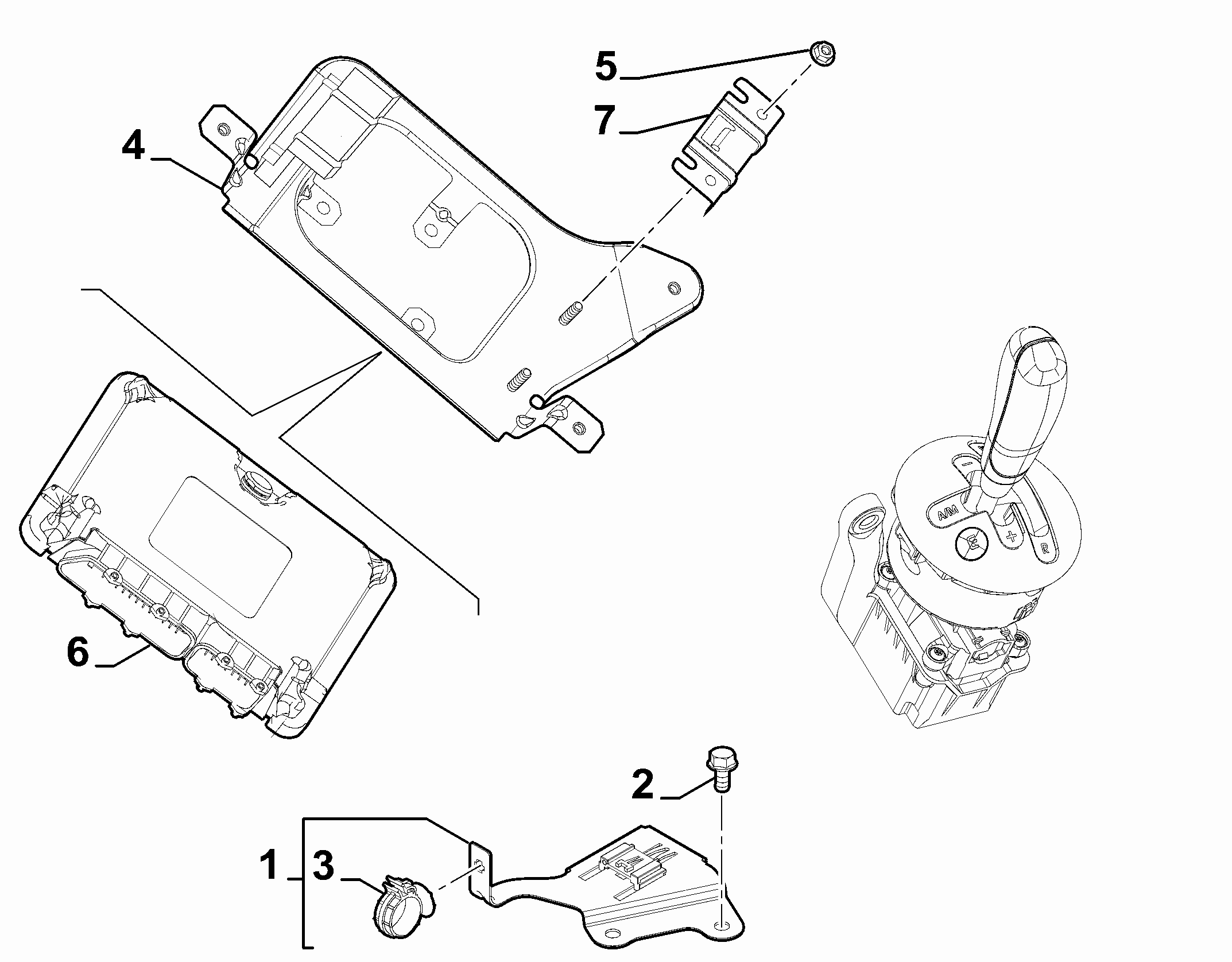 21221-030 GEAR STICK CASE