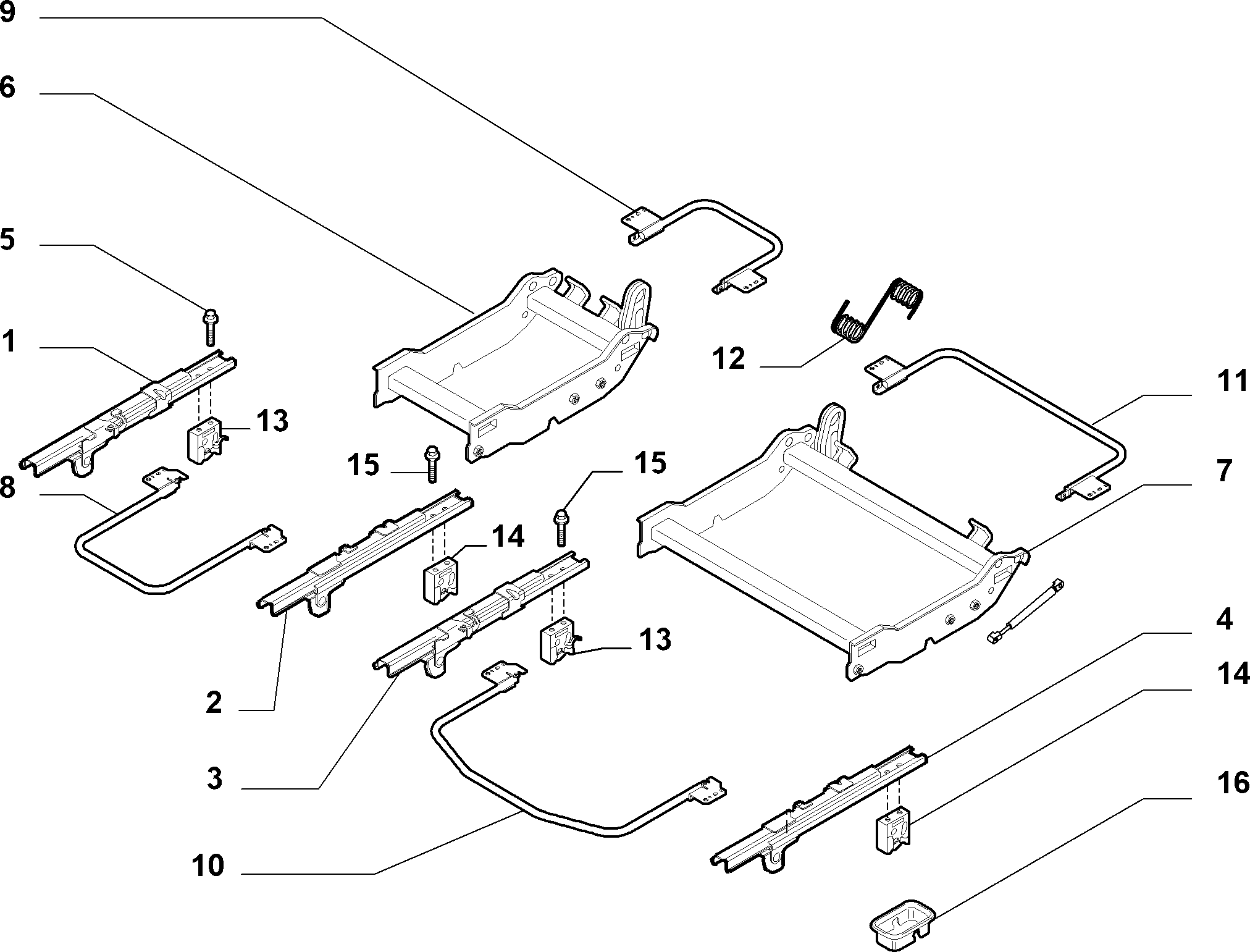 70613/02 REAR SEAT