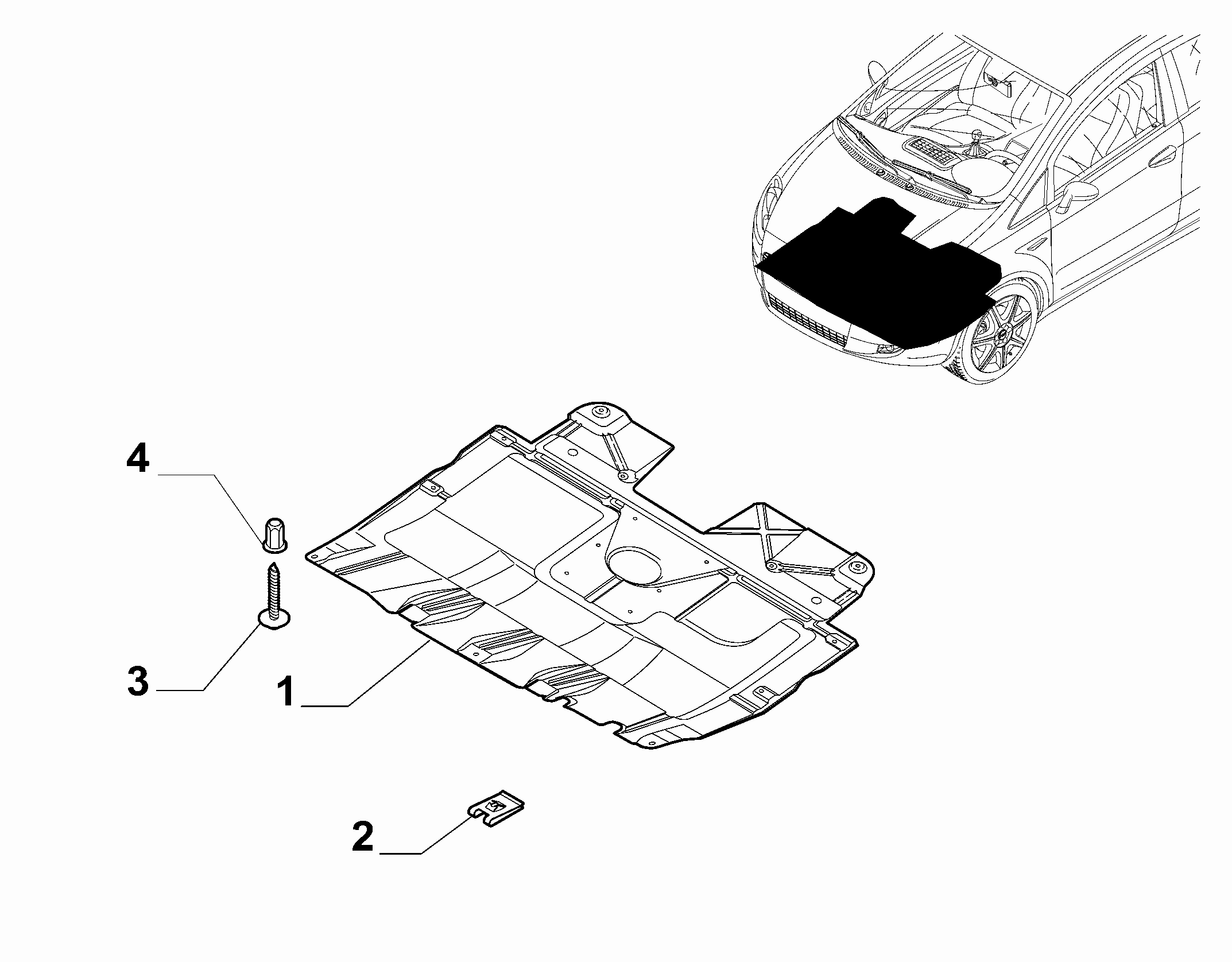 38115-010 ENGINE UNDERSIDE GUARD