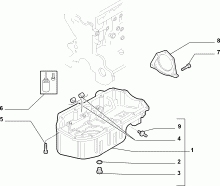 10102-010 OIL CAP AND FLOOR PANEL COVER