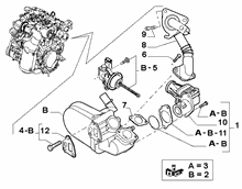 10259-010 OIL COOLER AND EGR VALVE