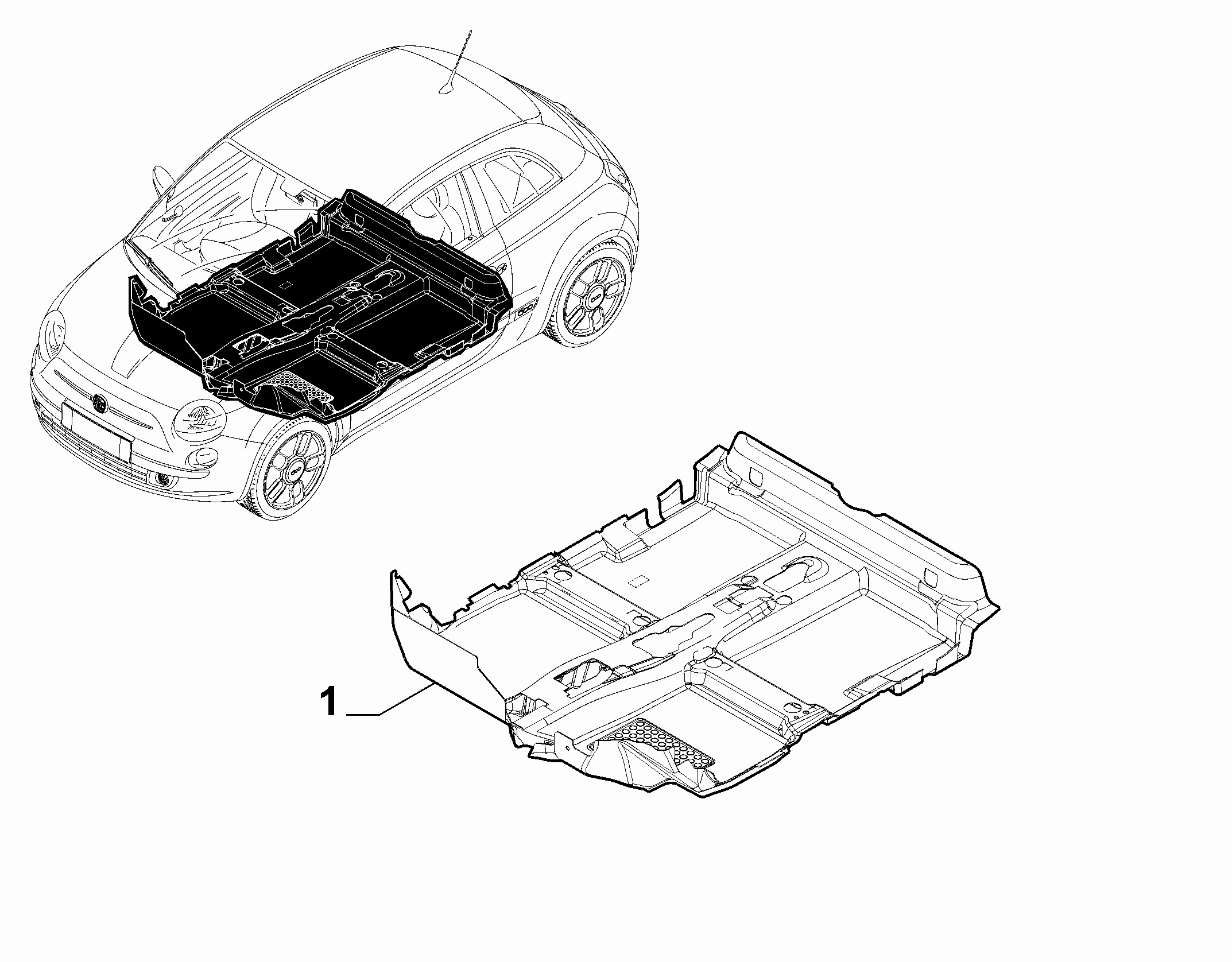 70521-010 PASSENGER SIDE MATS