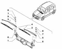 55514/00 СТЕКЛООЧИСТ., СТЕКЛООМЫВ. И ОЧИСТ. ФАР 