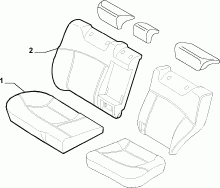 70615/02 REAR SEAT LINING