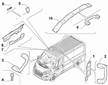 70525-020 HANDLE GRIPS