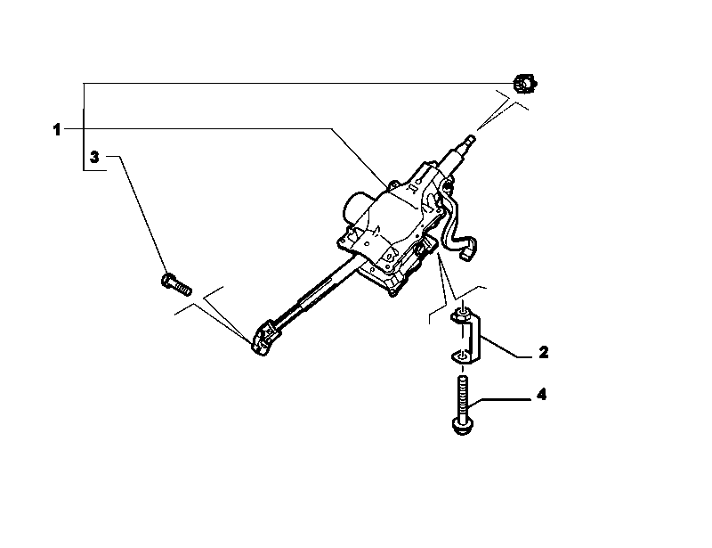 41201-020 POWER STEERING SHAFT