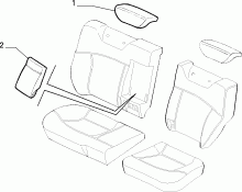 70615/01 REAR SEAT LINING