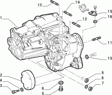 21207/02 КПП И ДИФФЕР., КОРПУС И КРЫШКИ