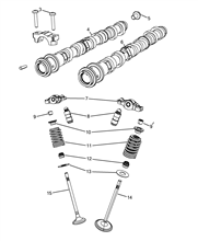 10107-010 CRANKSHAFT AND GEAR TIMING SYSTEM