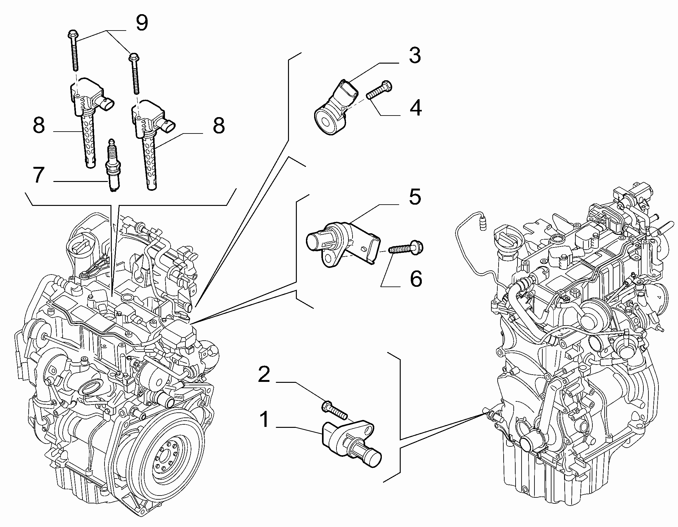 55101-015 SPARK PLUGS & SENSORS (CC 0.9)