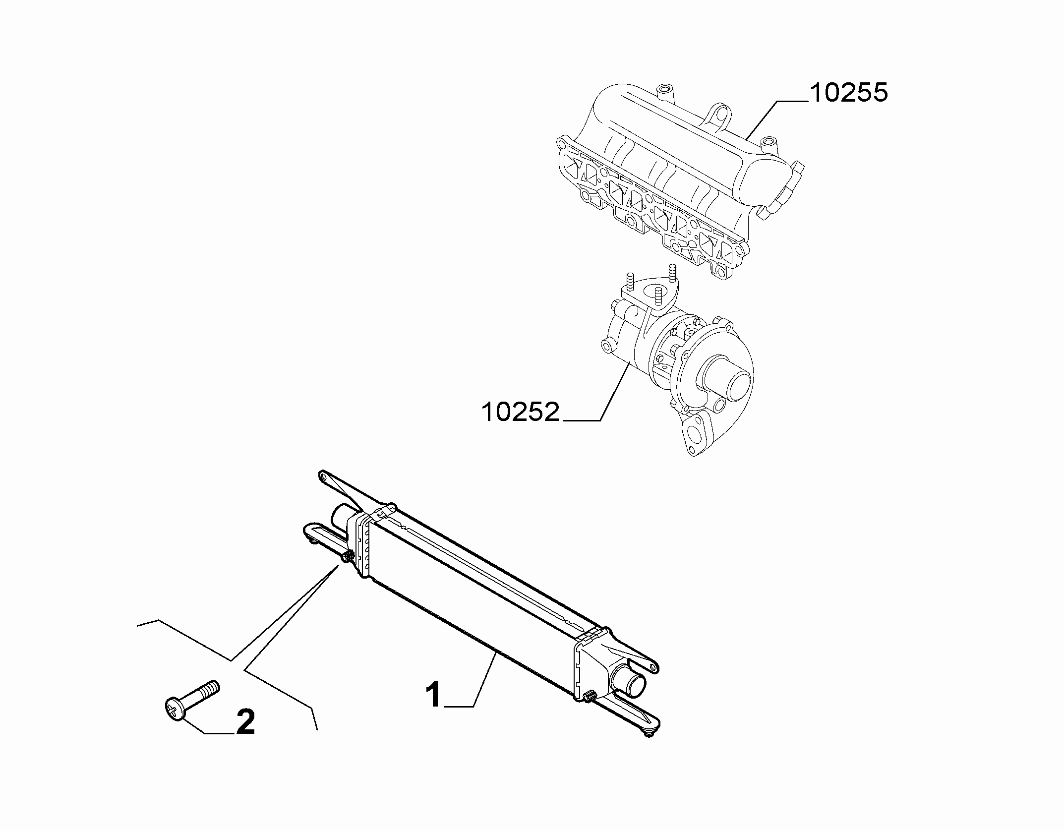 10247-010 HEAT EXCHANGER 