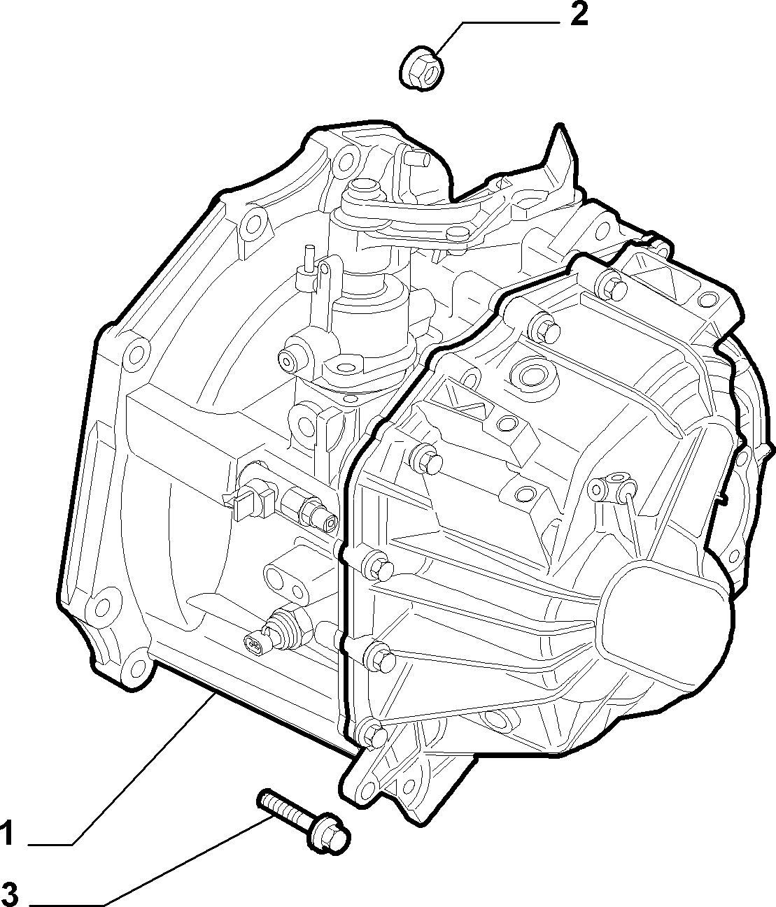 21200-010 GEARBOX AND COVERS
