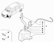55514-030 WINDSHIELD WIPER RESERVOIR
