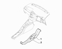 50101-070 REAR AIR DUCT