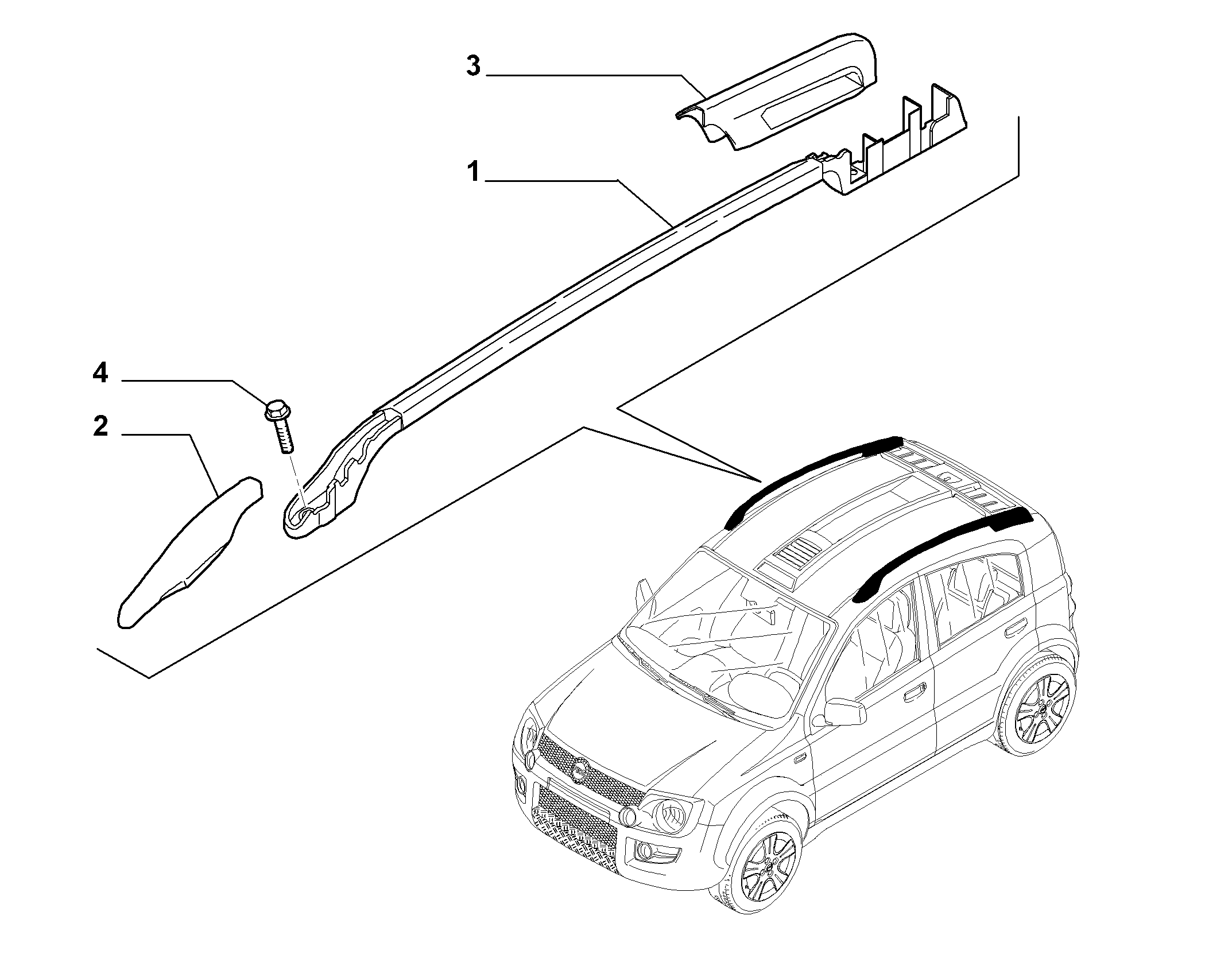 70732-020 ROOF RACKS