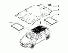 70523-010 INTERNAL ROOF LINING
