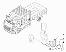 70136-050 REAR DOOR LOCK