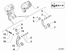 51832934 ПЕДАЛЬНЫЙ МЕХАНИЗМ