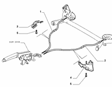33135-020 HANDBRAKE HARNESS