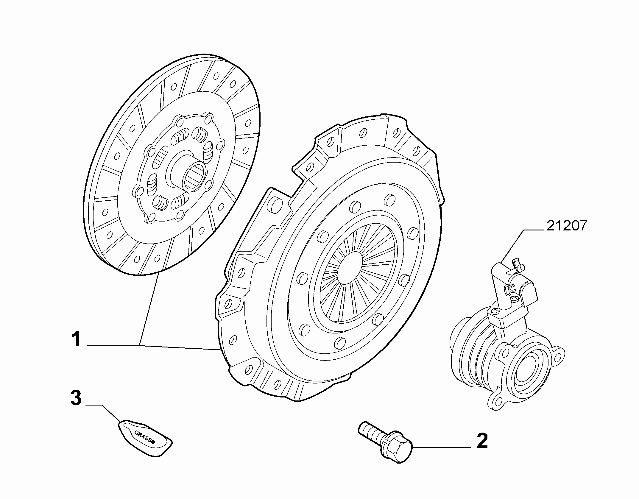 18109-010 CLUTCH KIT