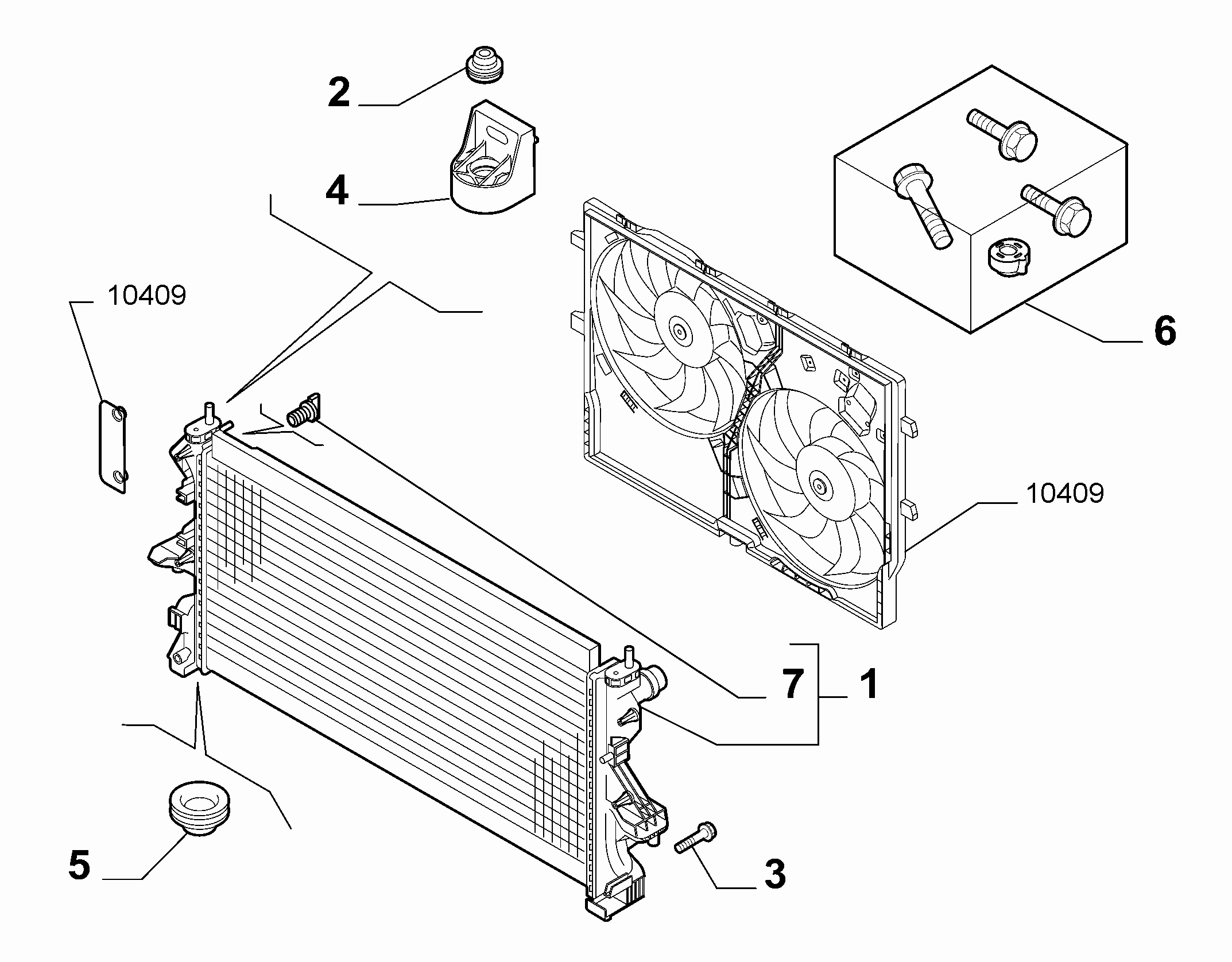 10401-010 RADIATOR