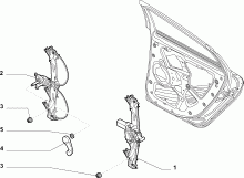 70136-040 REAR DOOR WINDOW
