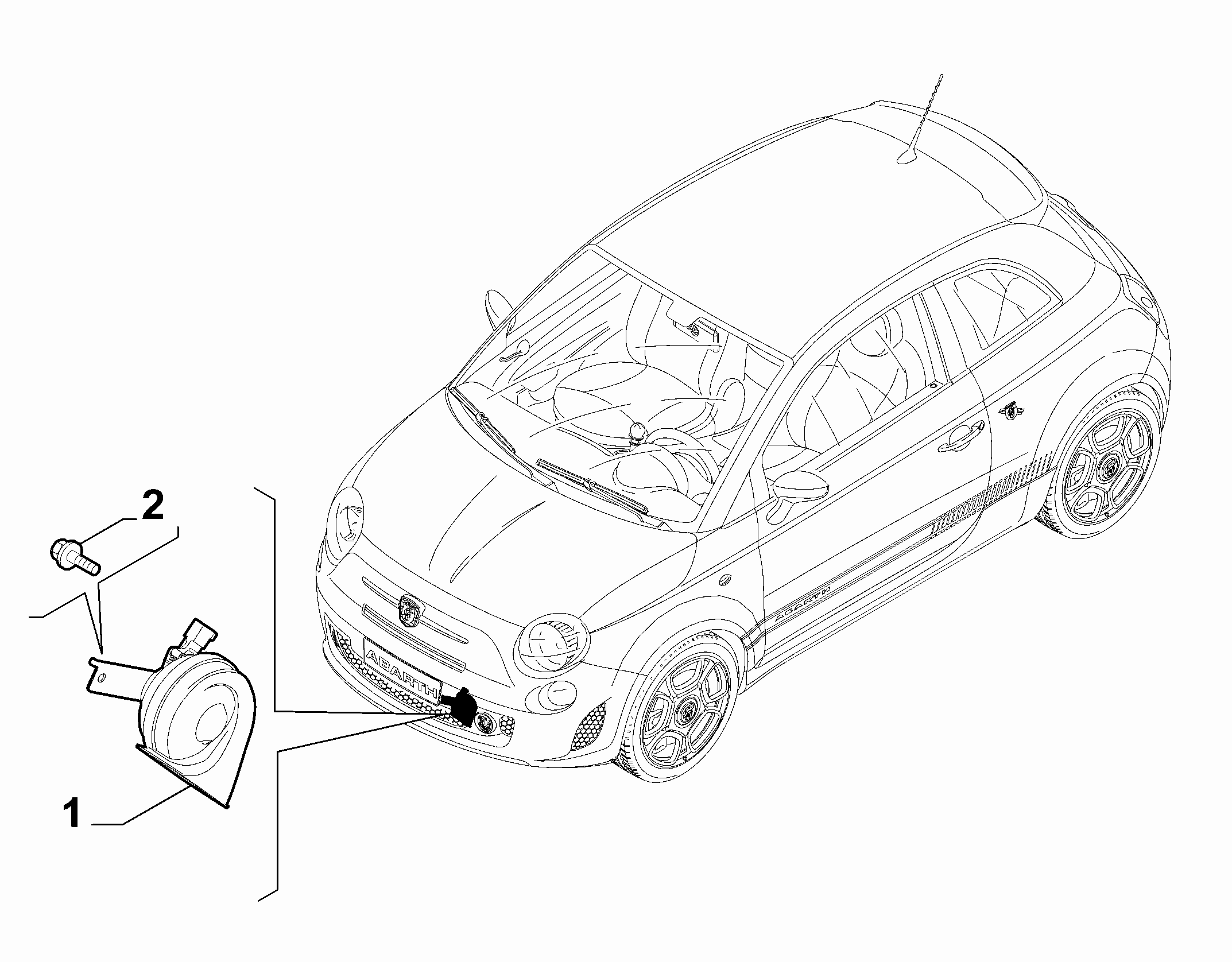 55501-040 HORN