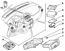 55521-010 RADIO AND AUTOMATED INFO DEVICE 