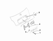 70727-040 REAR PLATE CLAMPS