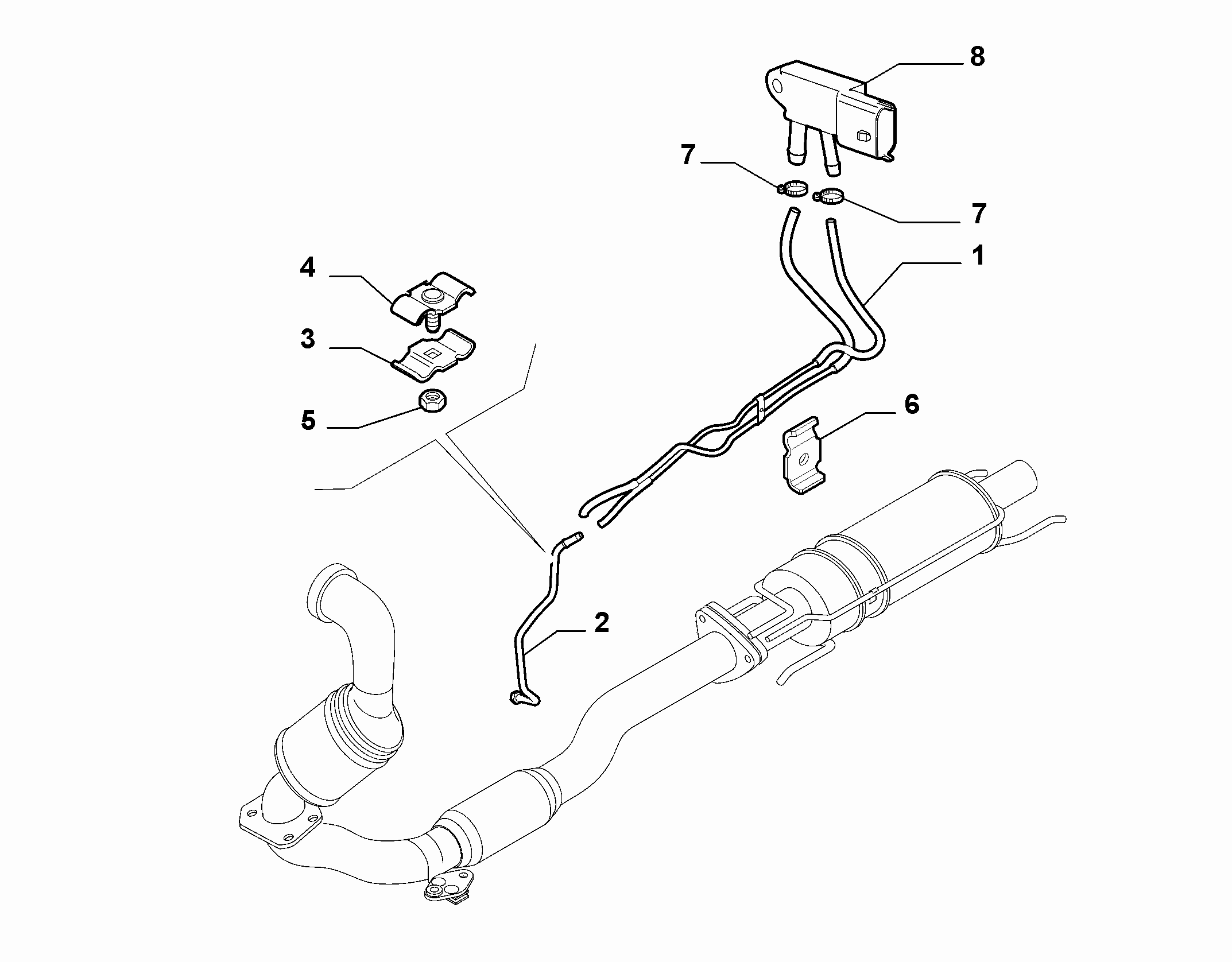 10260-020 PRESSURE SENSOR PIPING