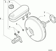 51837316 УСИЛИТЕЛЬ ТОРМОЗА