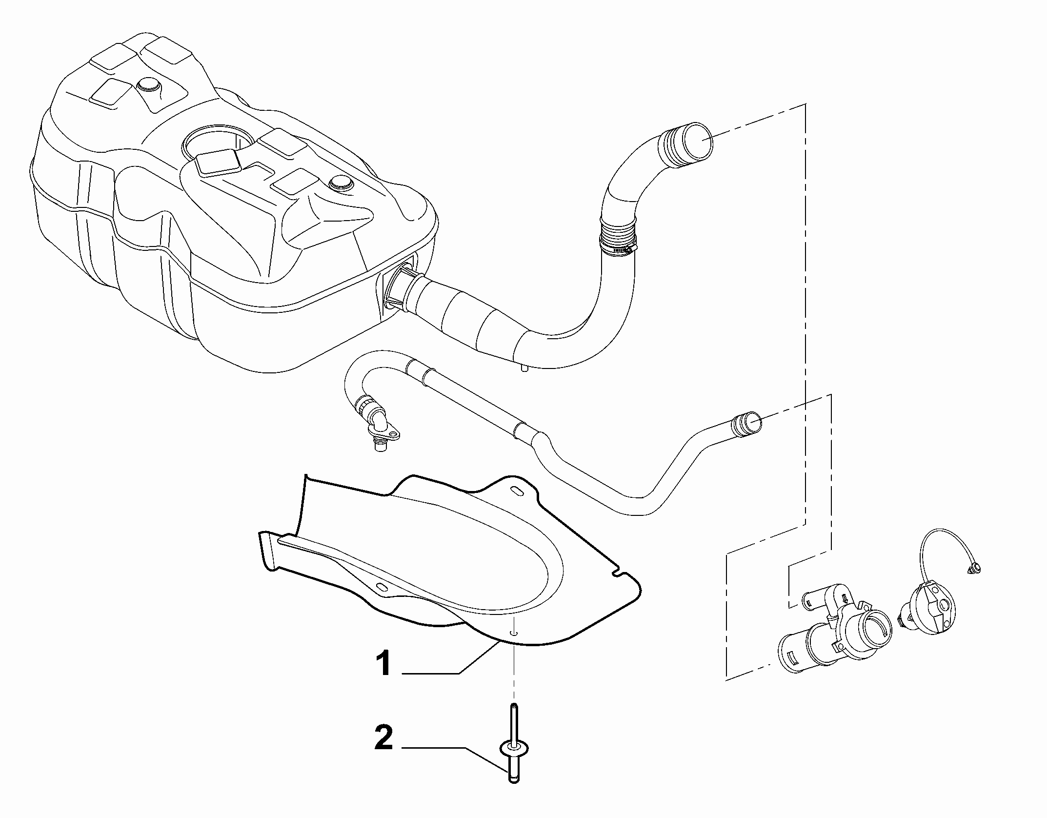 10201-050 FUEL PIPE GUARDS