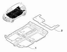 70521-010 PASSENGER SIDE MATS