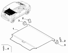 70523-070 PARCEL SHELF