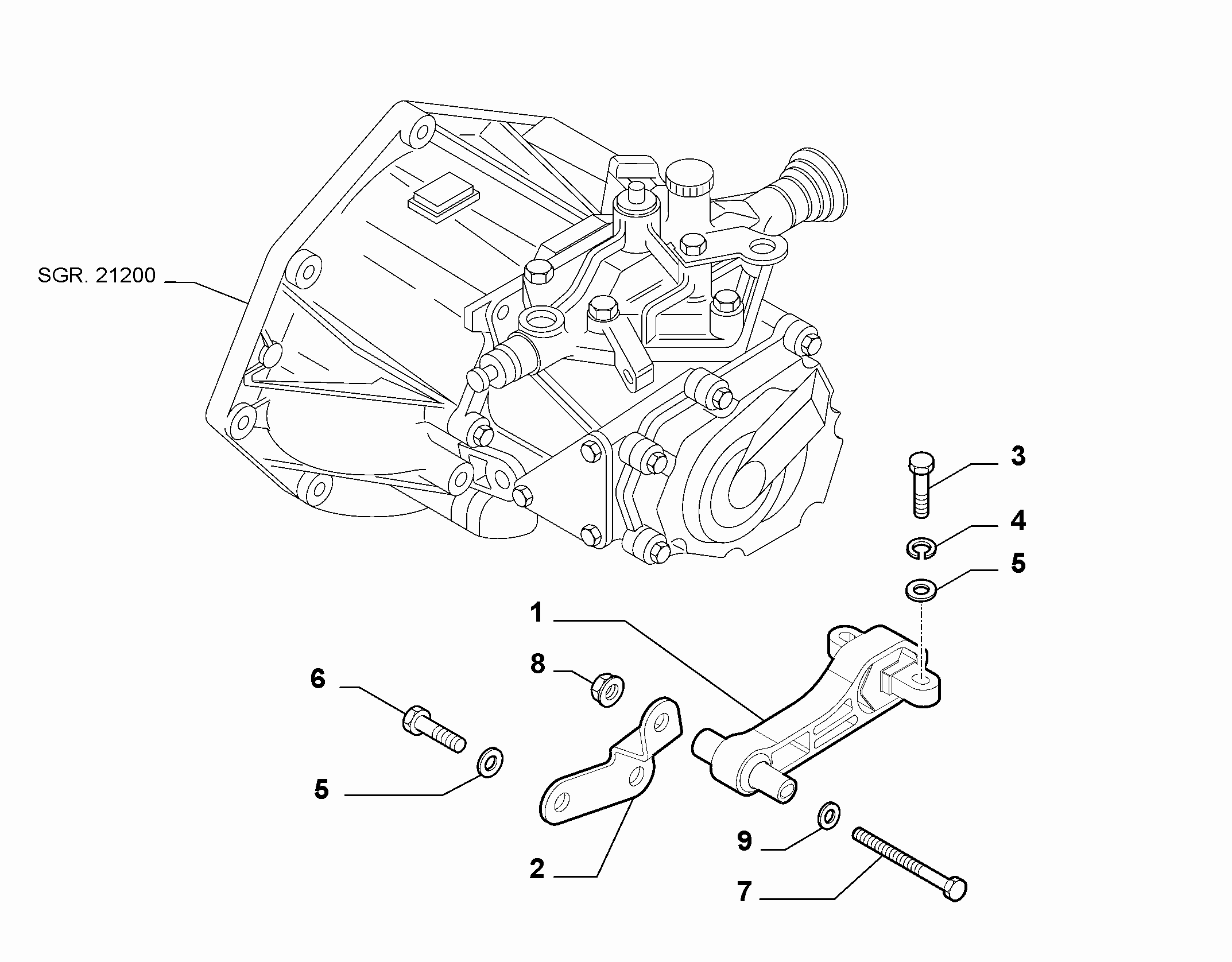 10002/04 ENGINE SUSPENSIONS