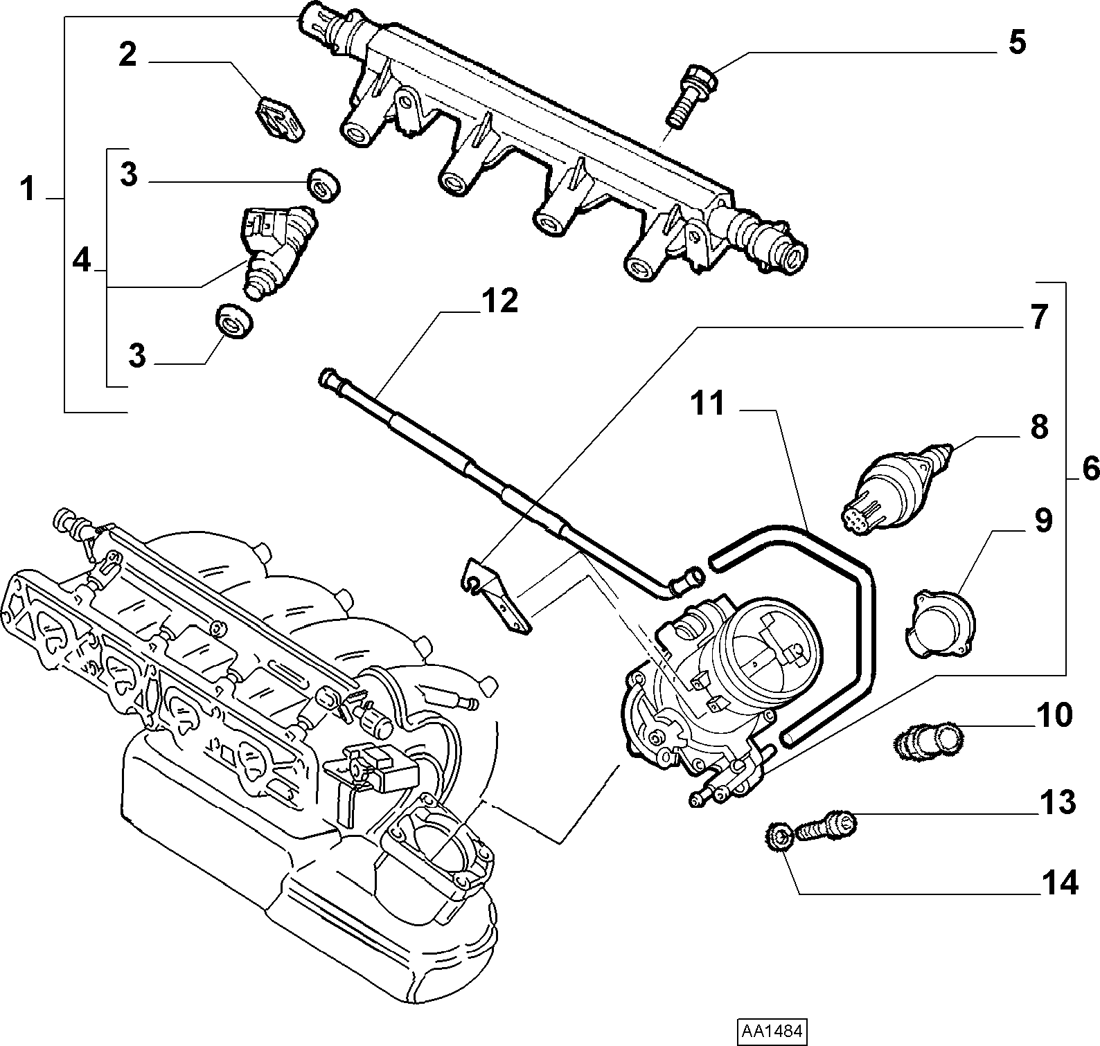 60657044 AIR DUCT SYSTEM