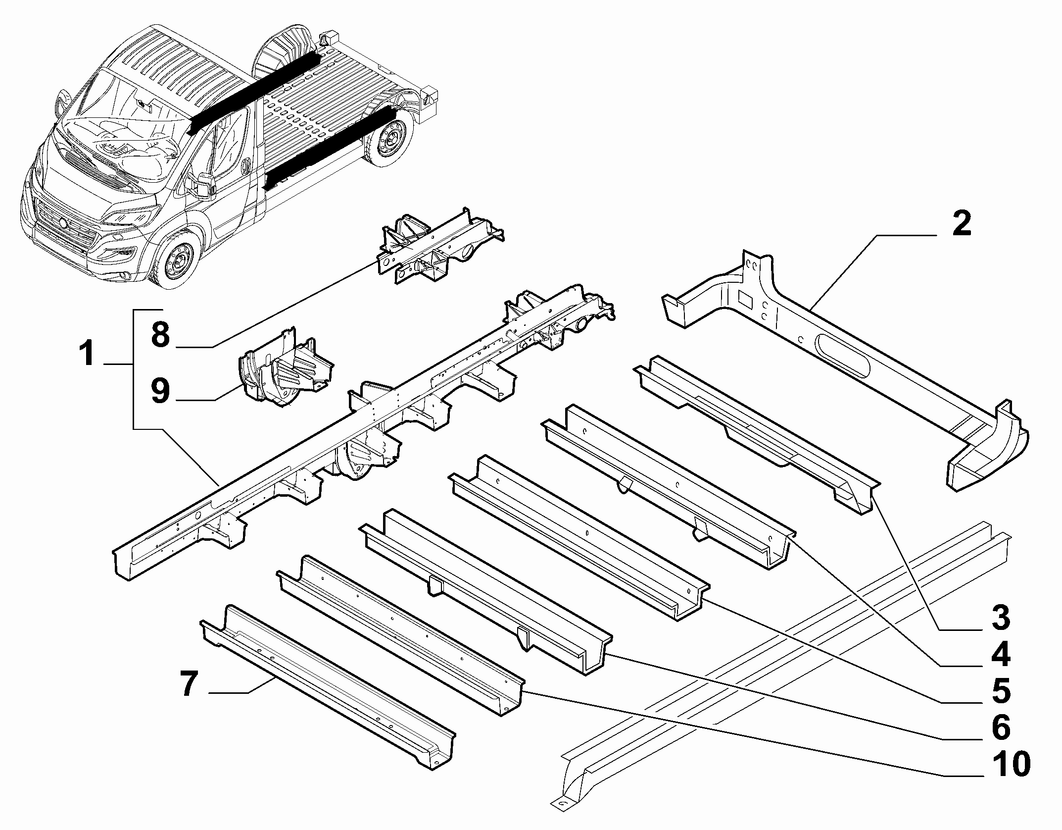 70006-040 SIDE MEMBER