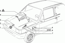 55501/00 ПРЕДУПРЕД. И МАНЕВР. СИГНАЛИЗАЦИЯ 