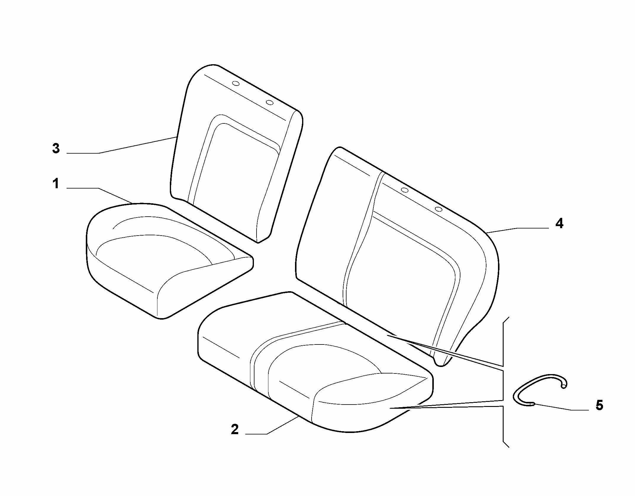 70615-010 REAR SEAT LINING 