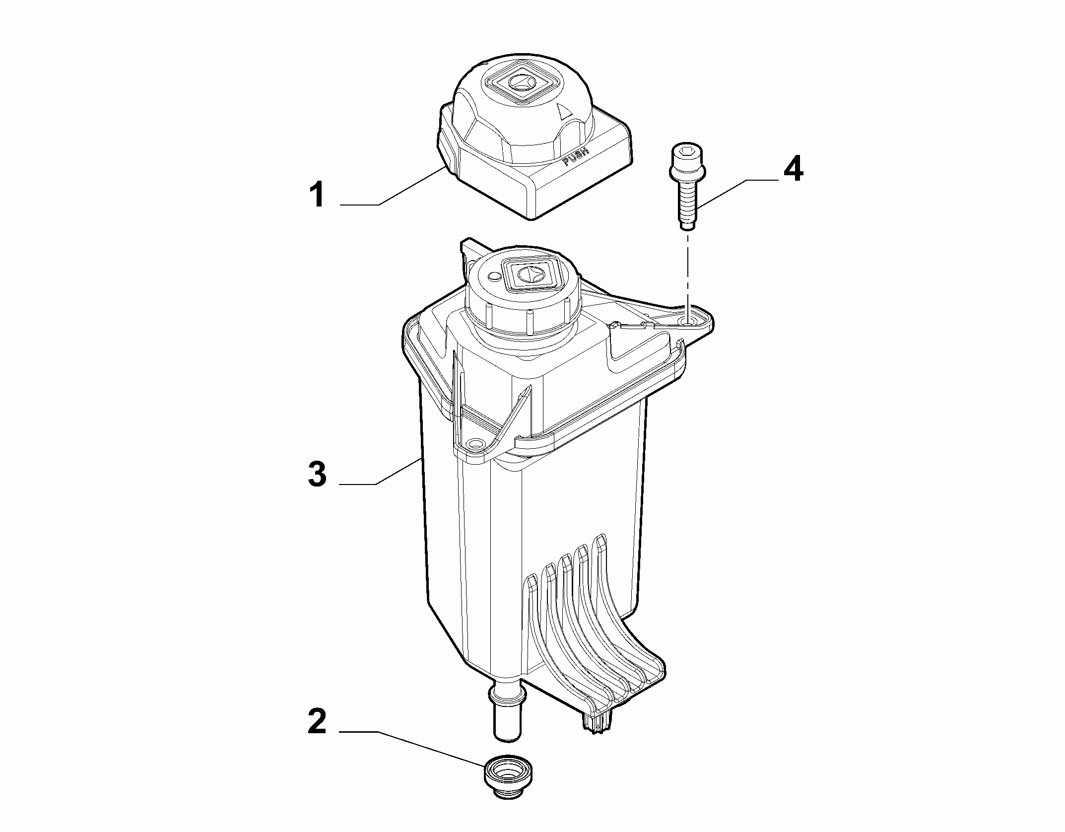 41207-010 OIL TANK HYDROGUIDE