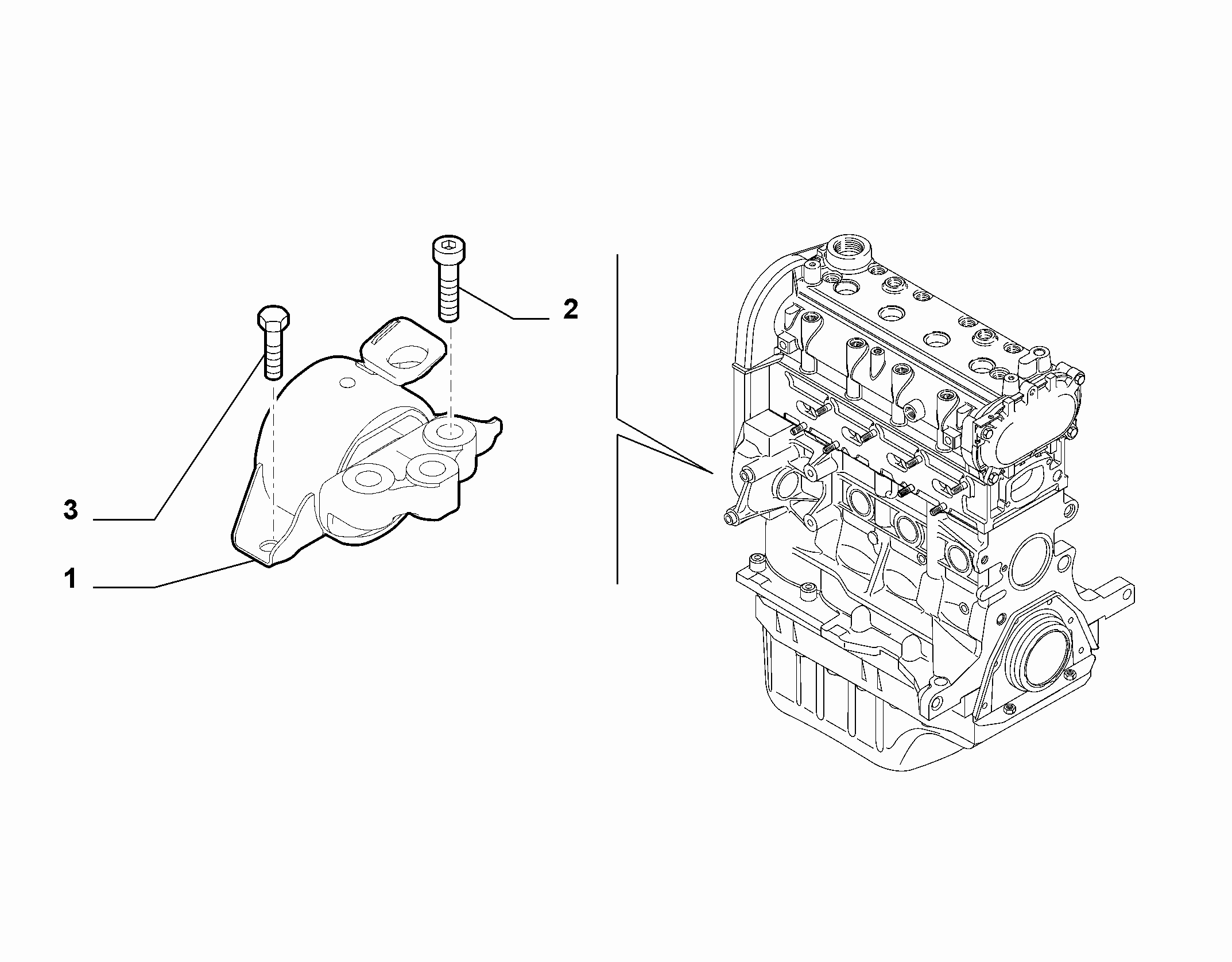 10002-010 ENGINE INLET SCREW ANCHOR AND TENSION ROD SUSPENSION
