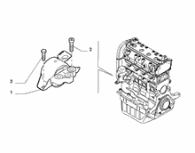 10002-010 ENGINE INLET SCREW ANCHOR AND TENSION ROD SUSPENSION