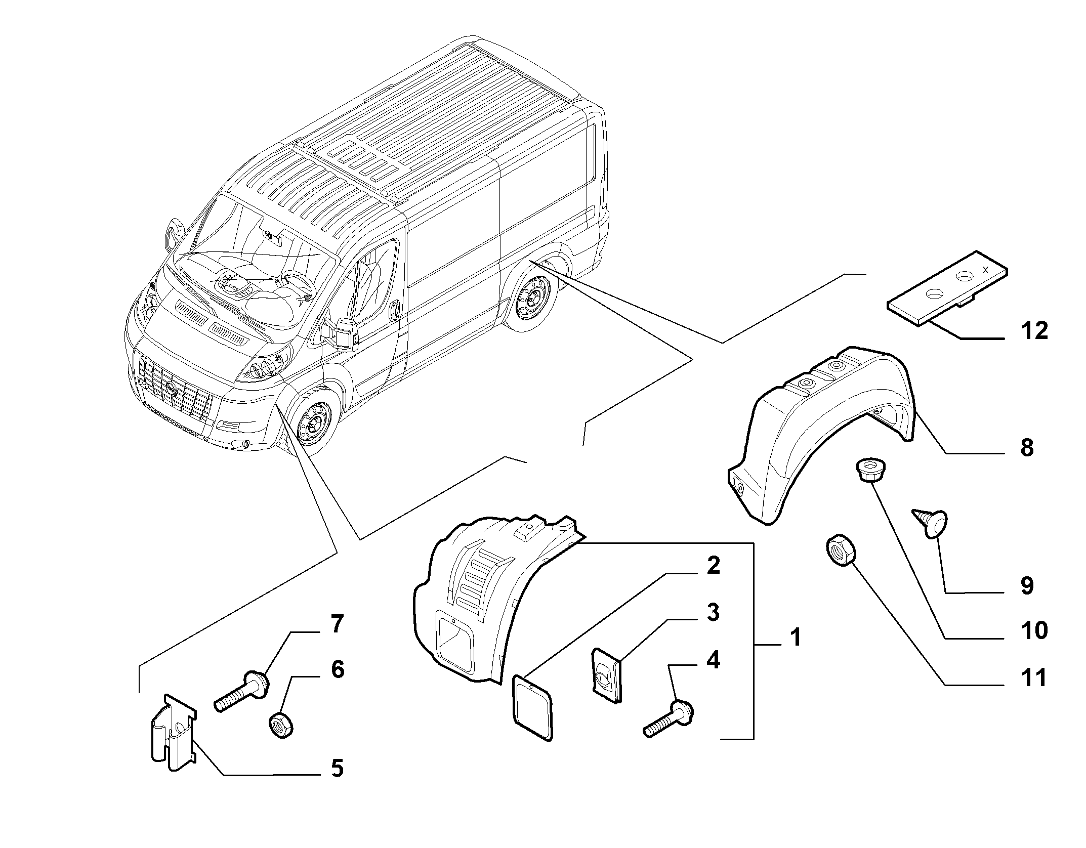 70723-010 WHEEL CARRIAGE COVER