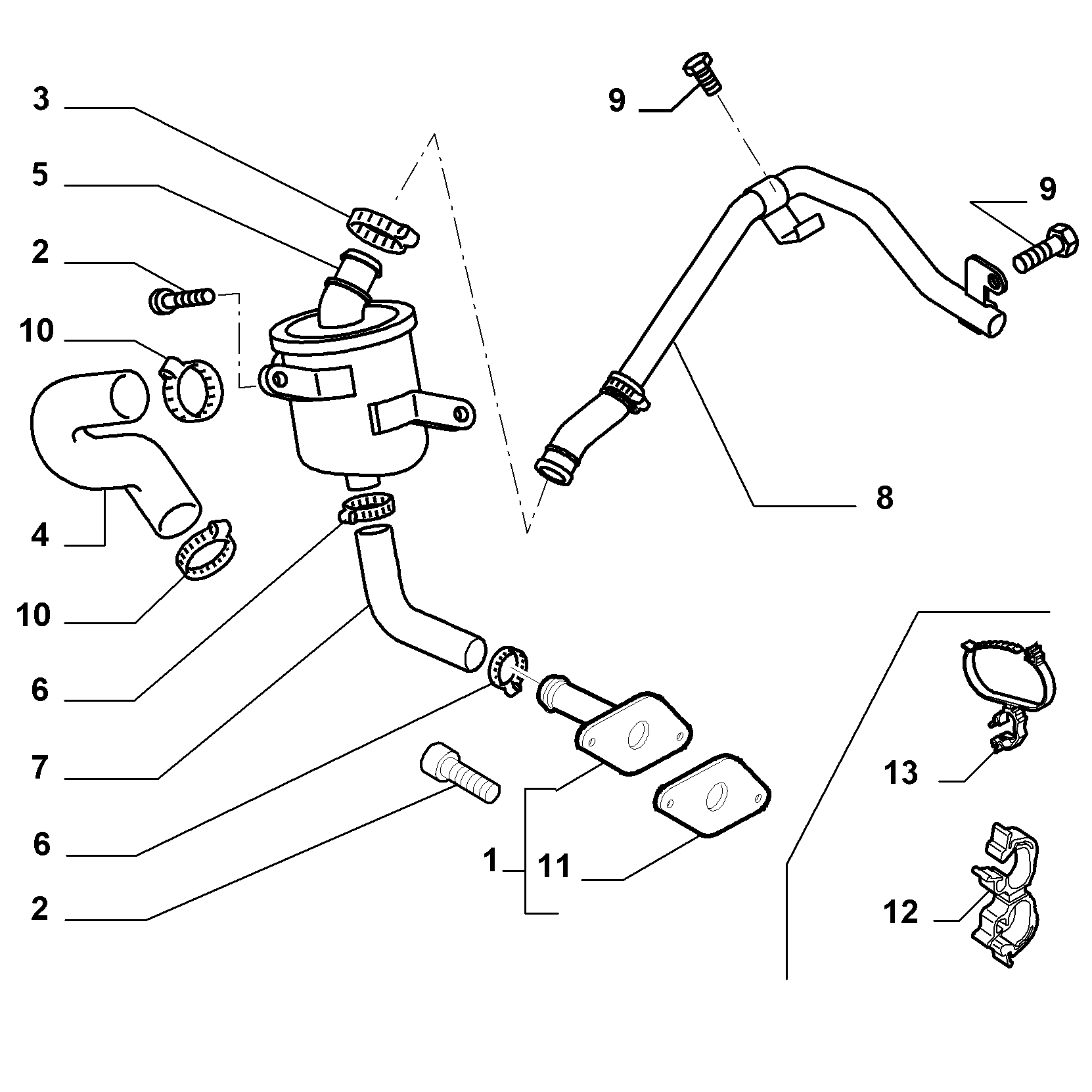 10301-030 FUEL AIR TRAP