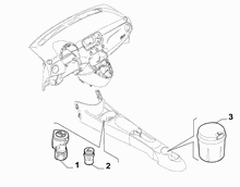 70504-030 ASHTRAY AND ACCESSORIES